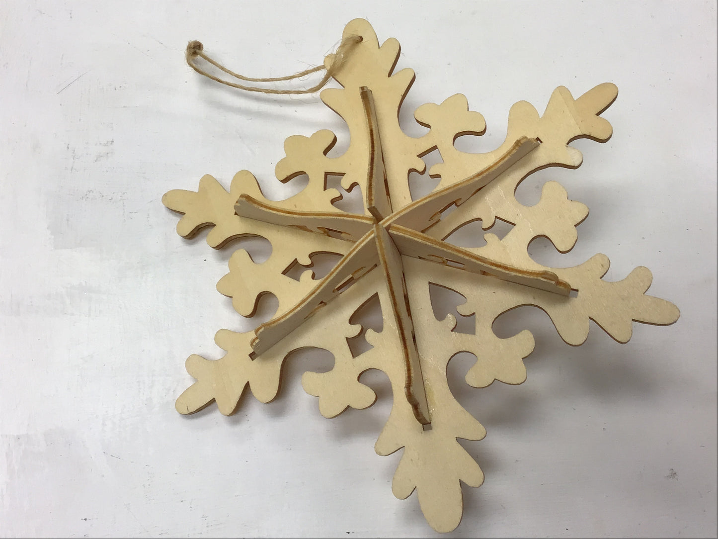 Wood Star Ornaments