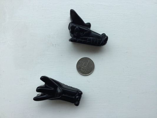 Obsidian Dragon Head