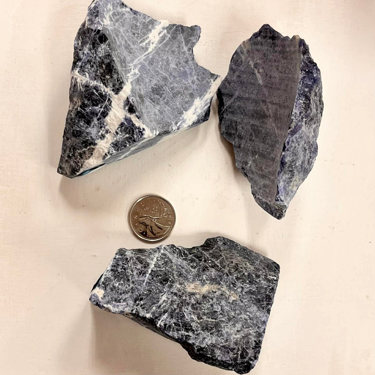 Sodalite Core Chunks (Brazil)