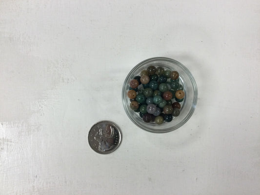 4-6mm Chalcedony Beads
