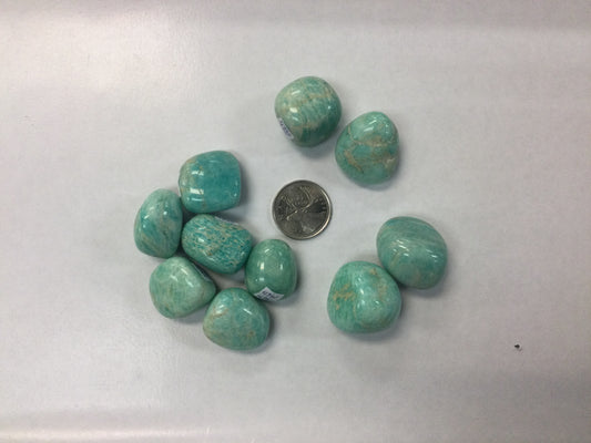 Amazonite Tumbles (A-Grade)