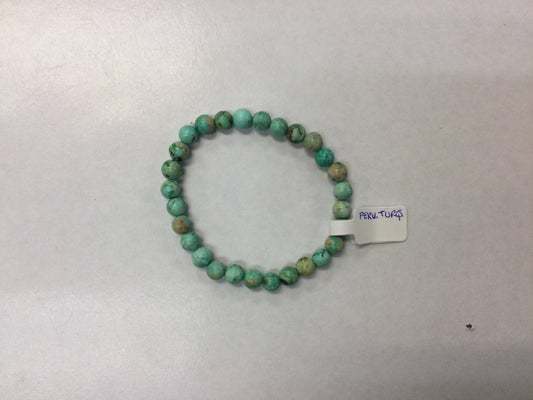 Peruvian Turquoise Beaded Bracelet