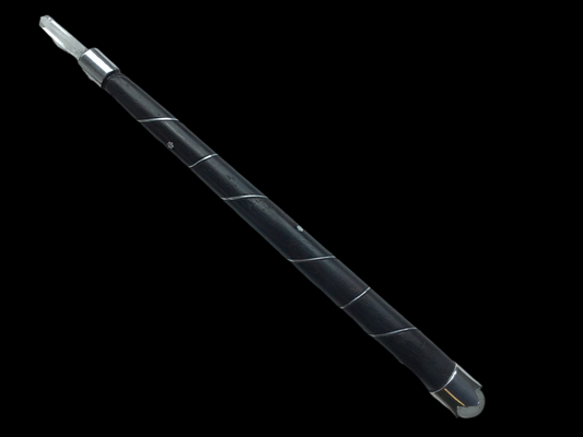 Rose wood Quartz Wand