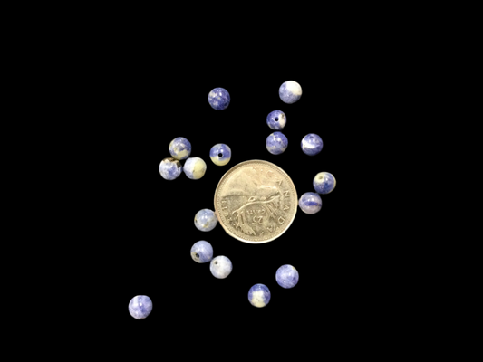 6mm Sodalite Bead