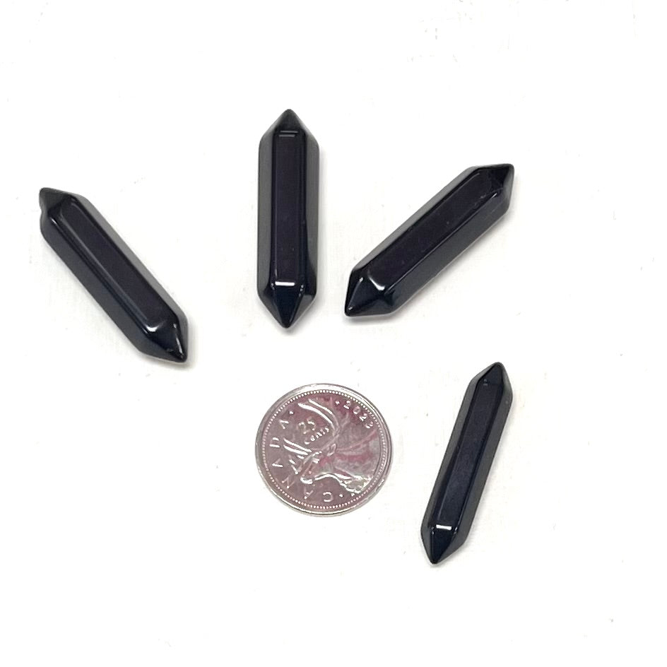 Soft Tumbled Double Terminated Points - Assorted Stones