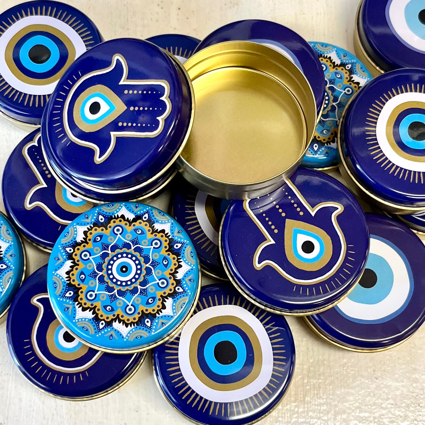 Assorted Evil Eye Tin