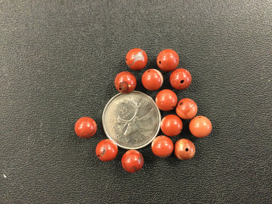 8mm Brecciated Jasper Bead