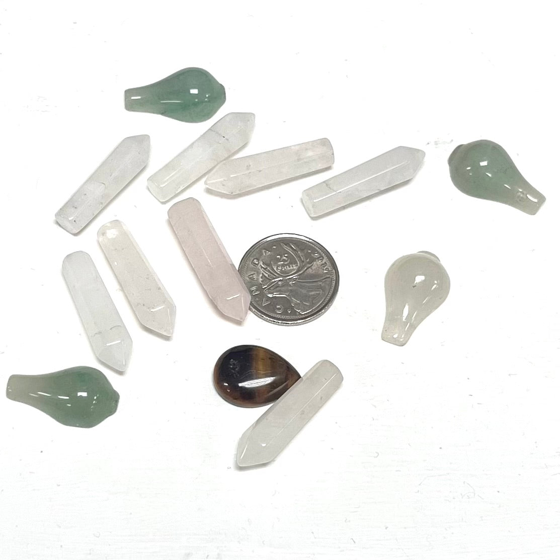 Assorted Crystal Points / Cabochon For Jewelry Making