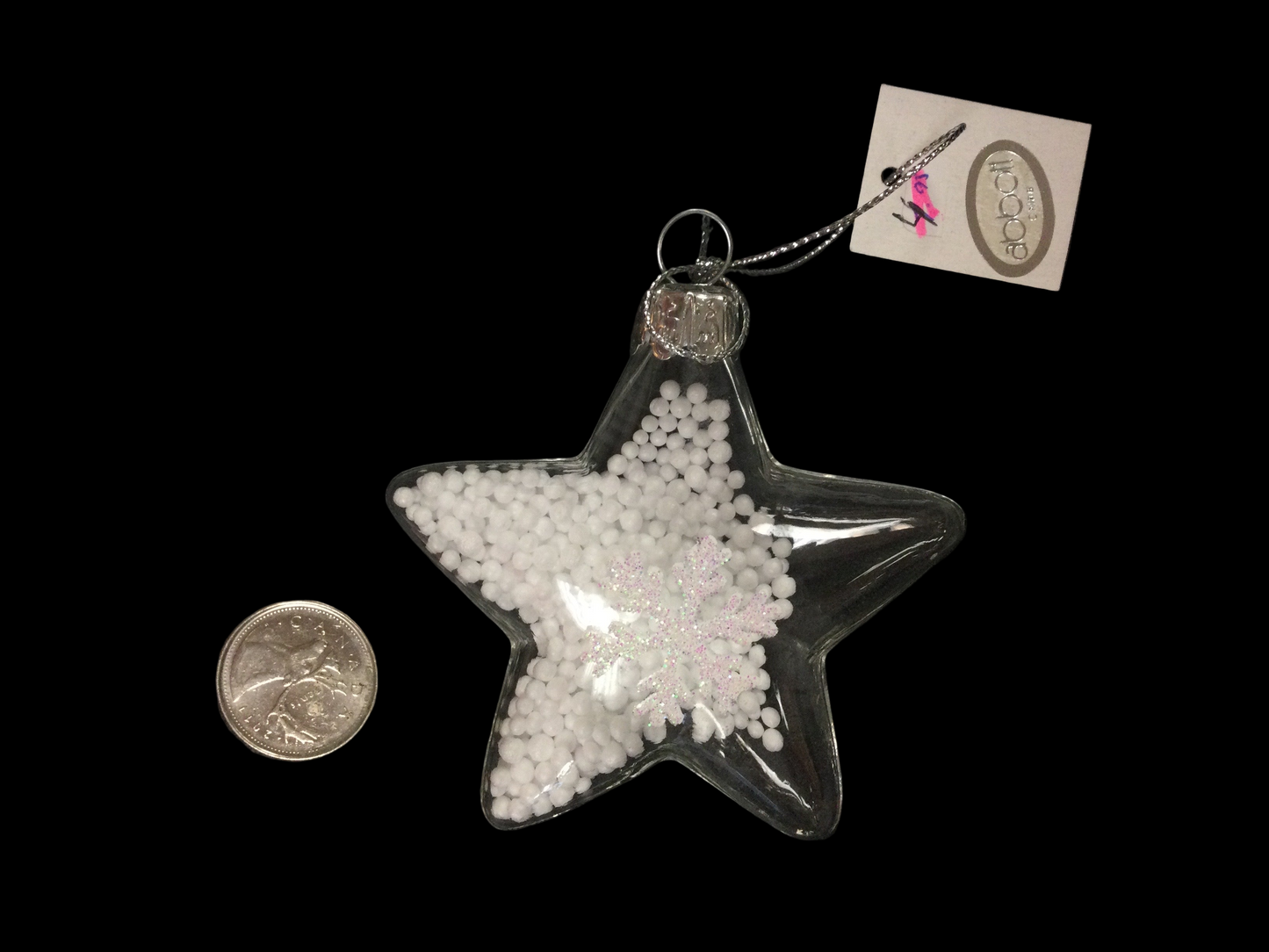 Glass Star Ornament