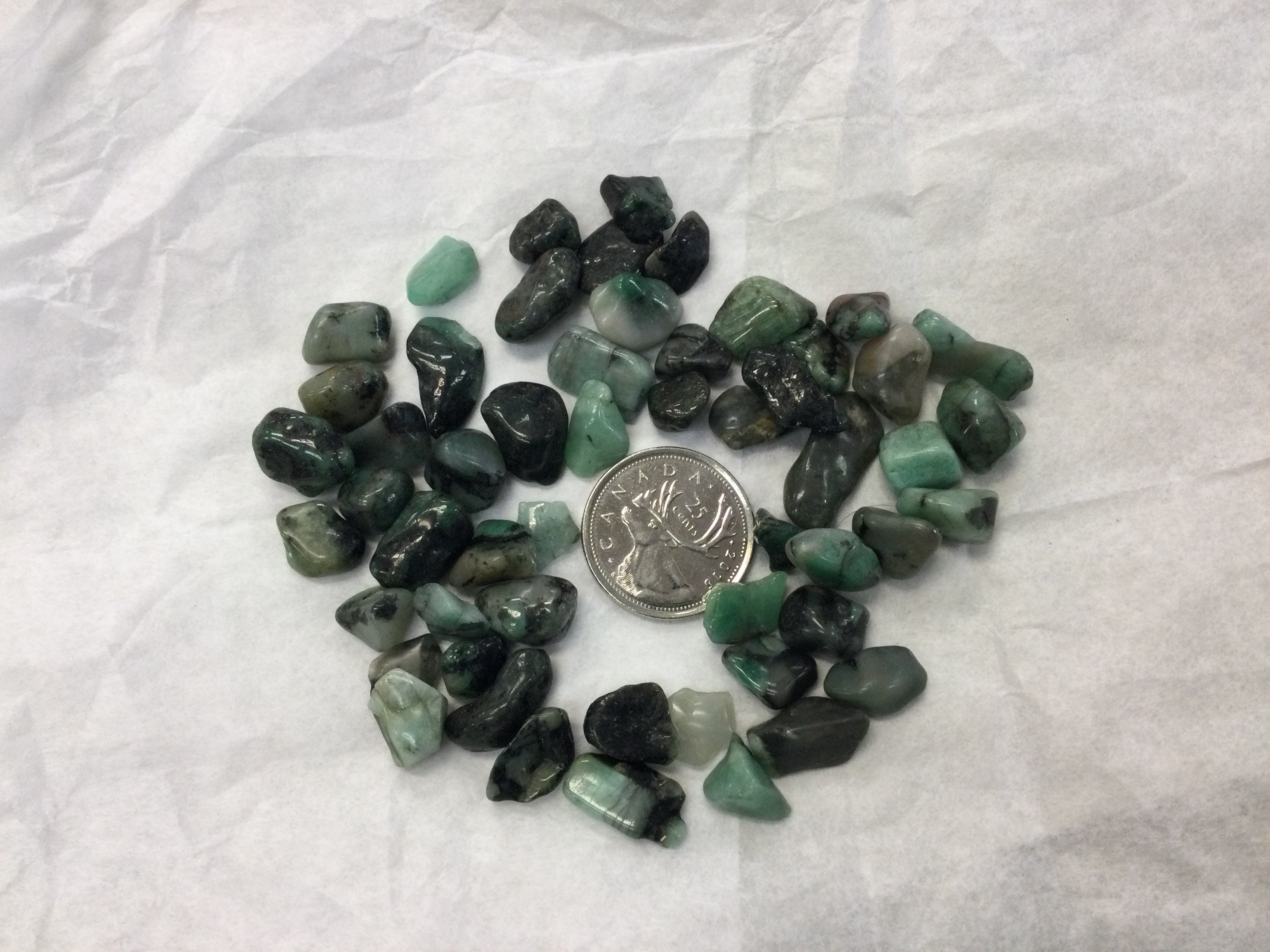 Small Emralds Tiny Tumbled Emerald – Planet Botanix Ottawa
