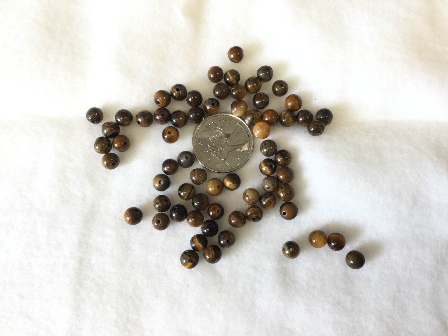 6mm Tiger eye beads