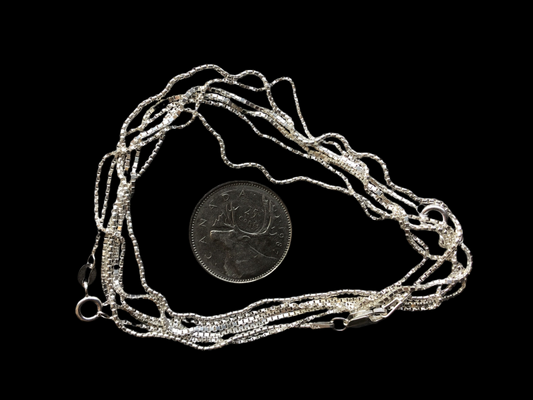 Assorted 2mm Silver Chain