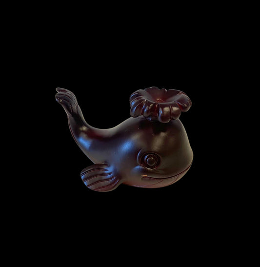 Resin Whale Sphere Holder