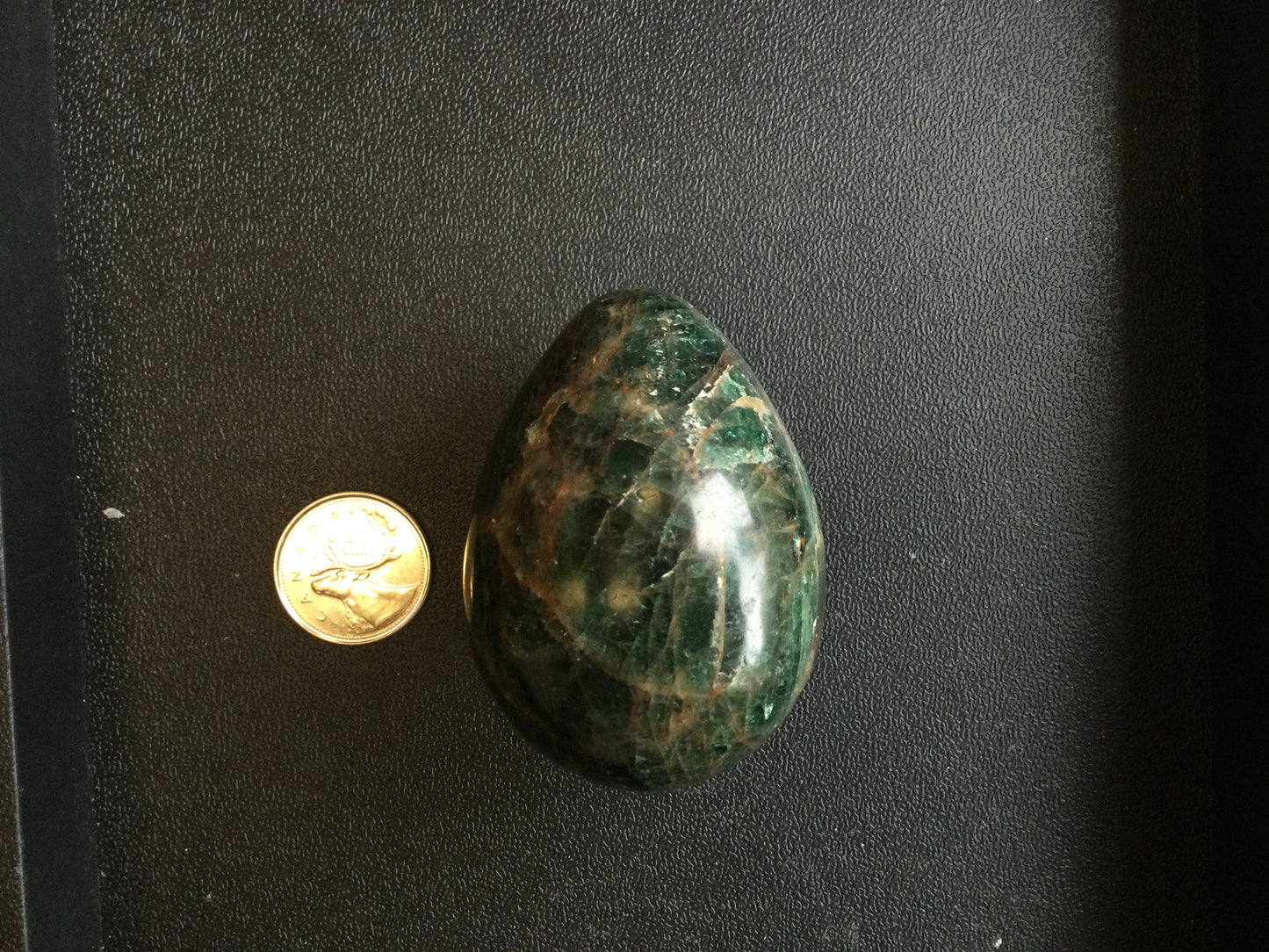 Green Apatite Egg