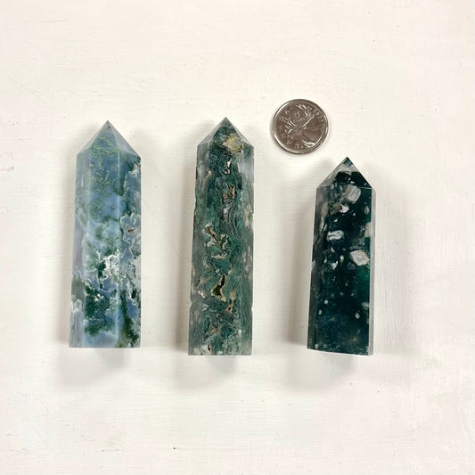 Moss Agate Points