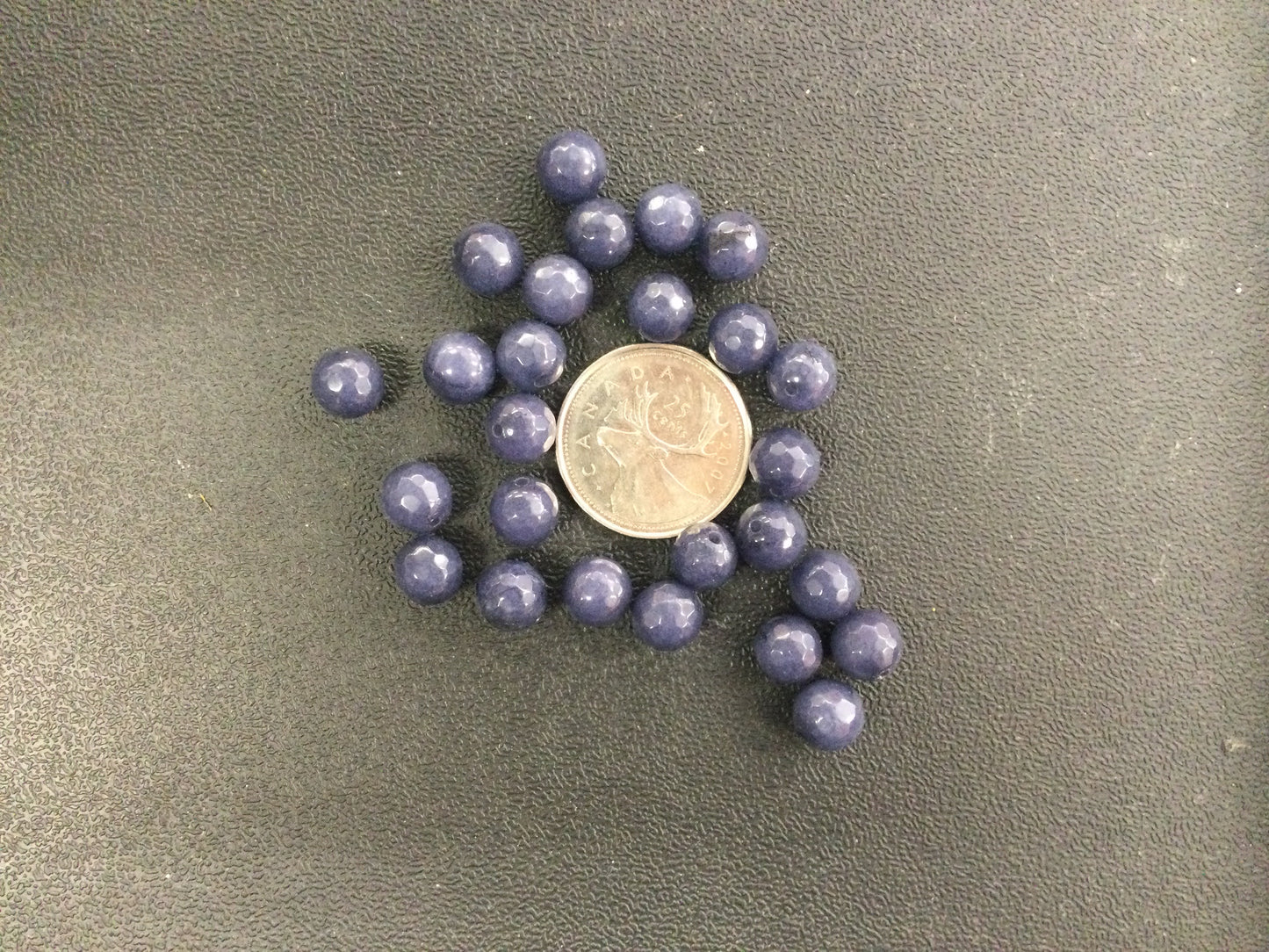 8mm Faceted Blue Aventurine Beads