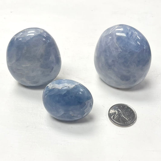 Blue Calcite Freeforms (Self-Standing)