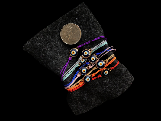 Evil Eye Double String Bracelet