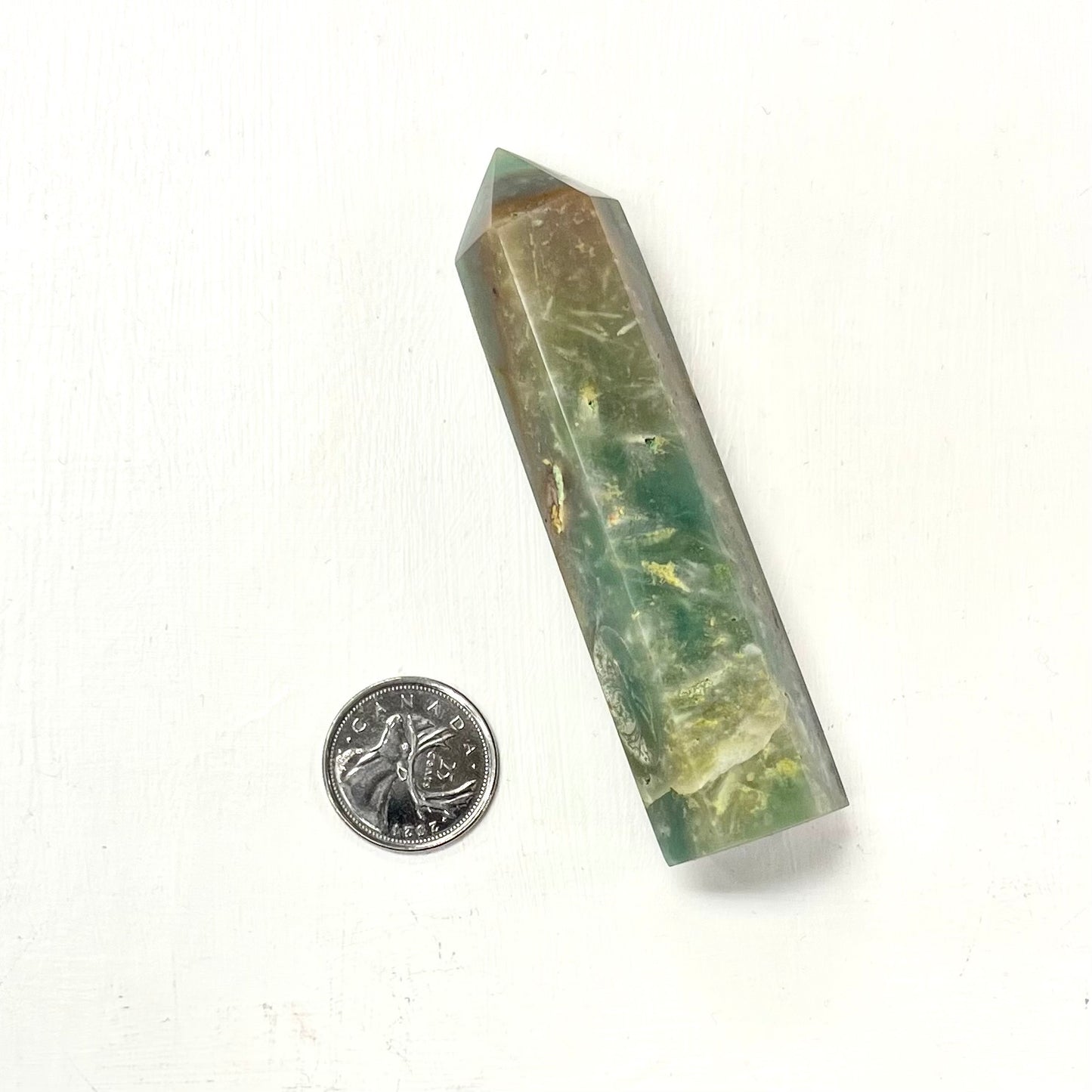 Caribbean Calcite Point 4"