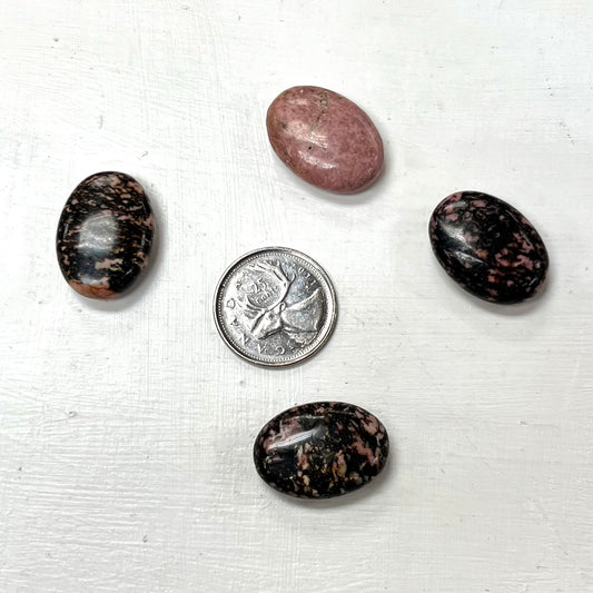 Oval Rhodonite Tumbled - Small