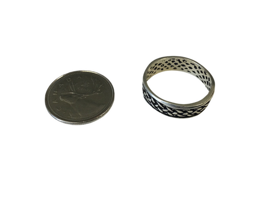 Celtic Sailors Knot Silver Ring