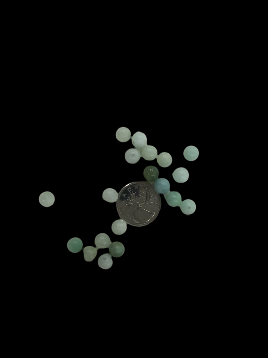 8mm Matte Amazonite Beads