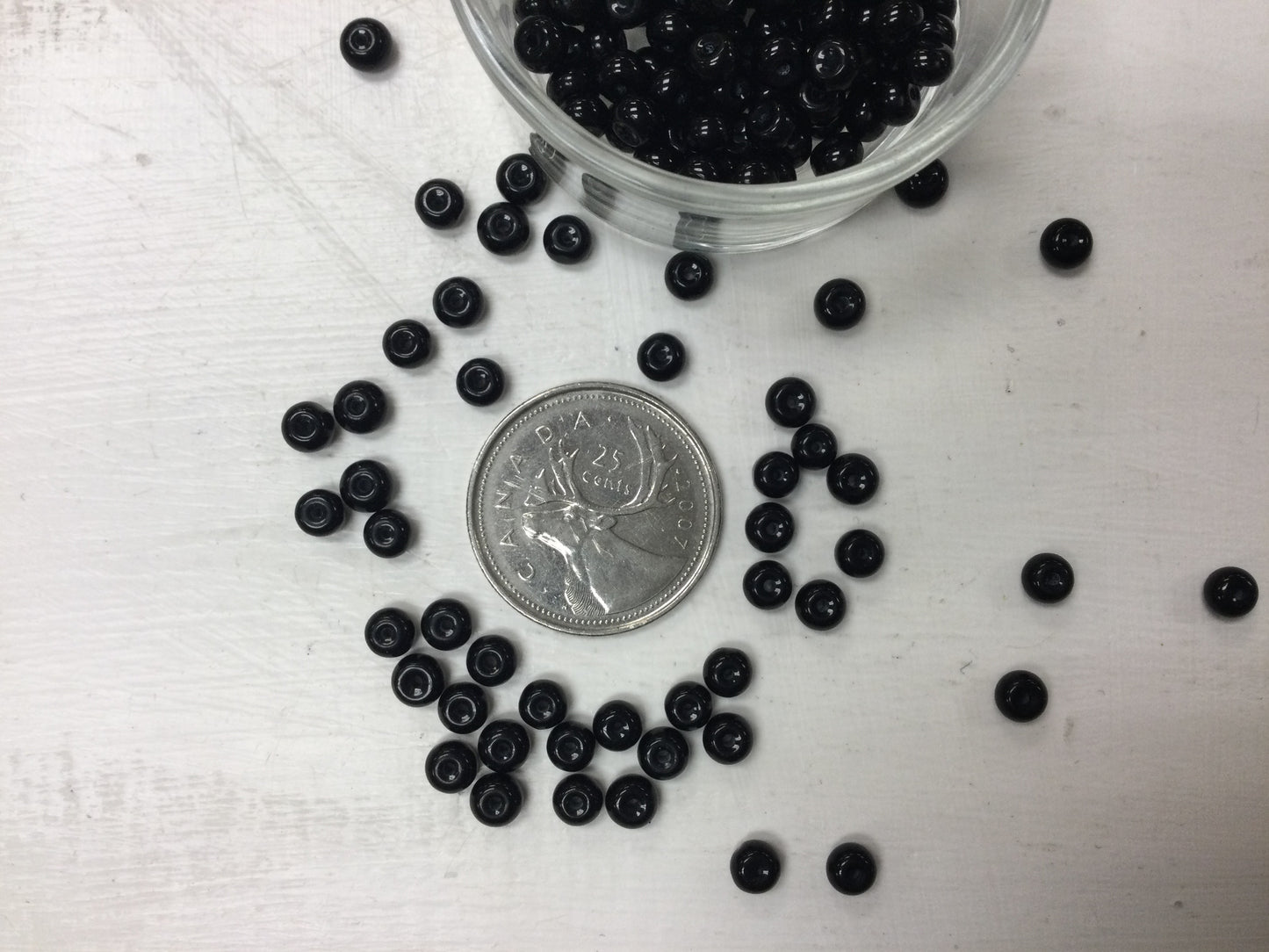 3mm Jet Bead