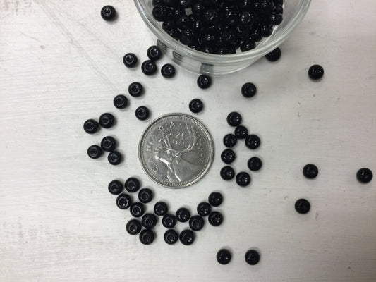 3mm Jet Bead