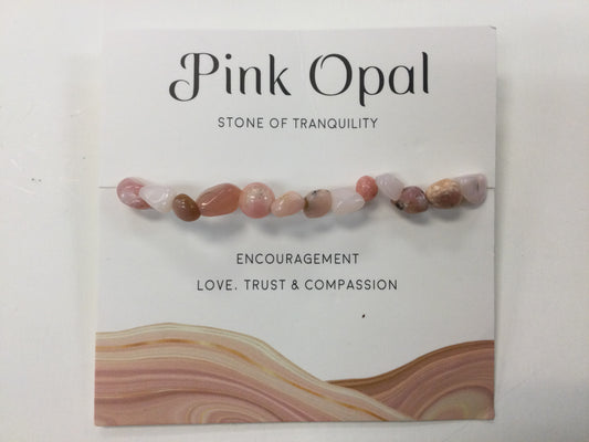Pink Opal Bracelet, Tranquility