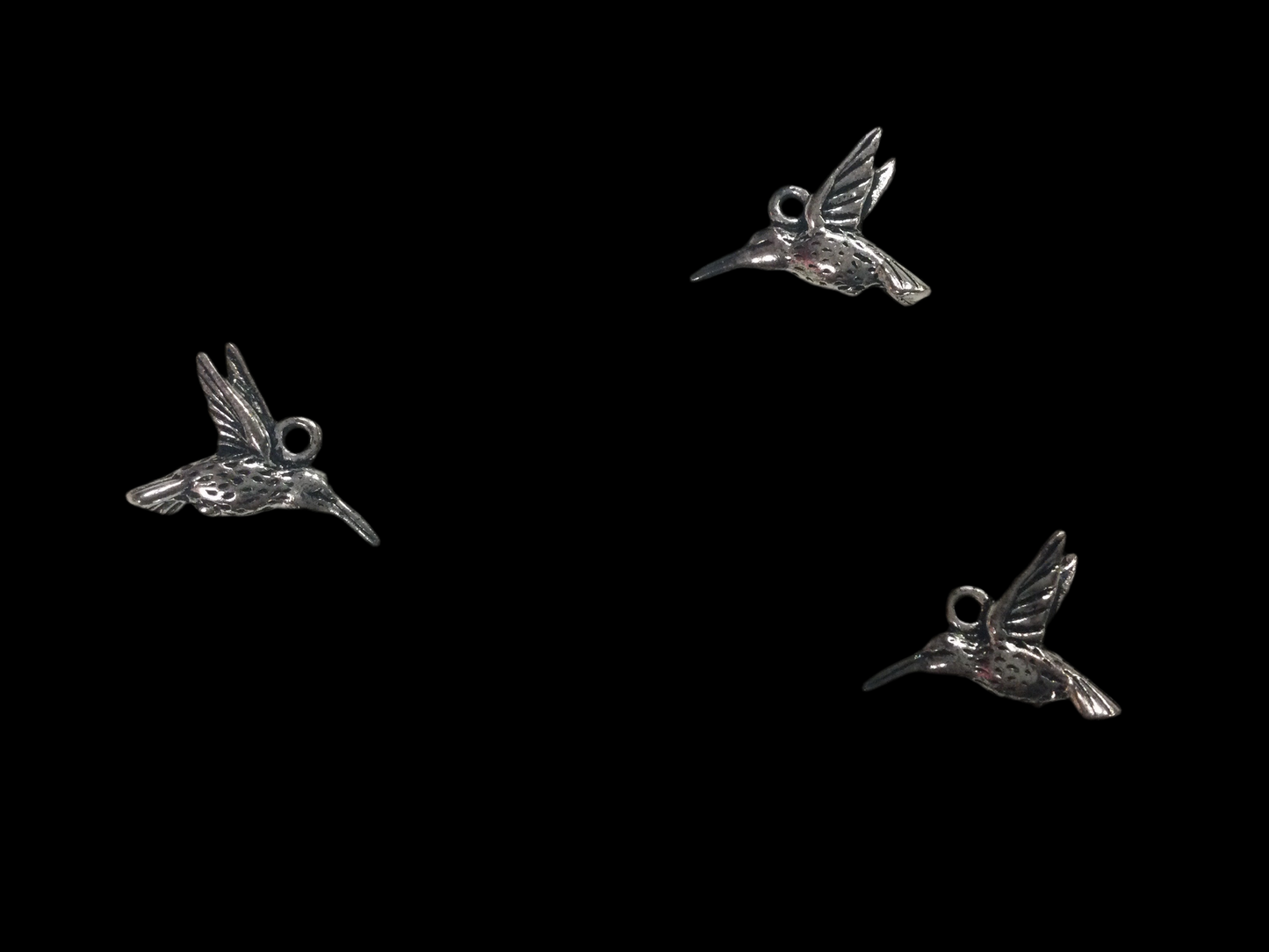 Silver Plated Bird Charm