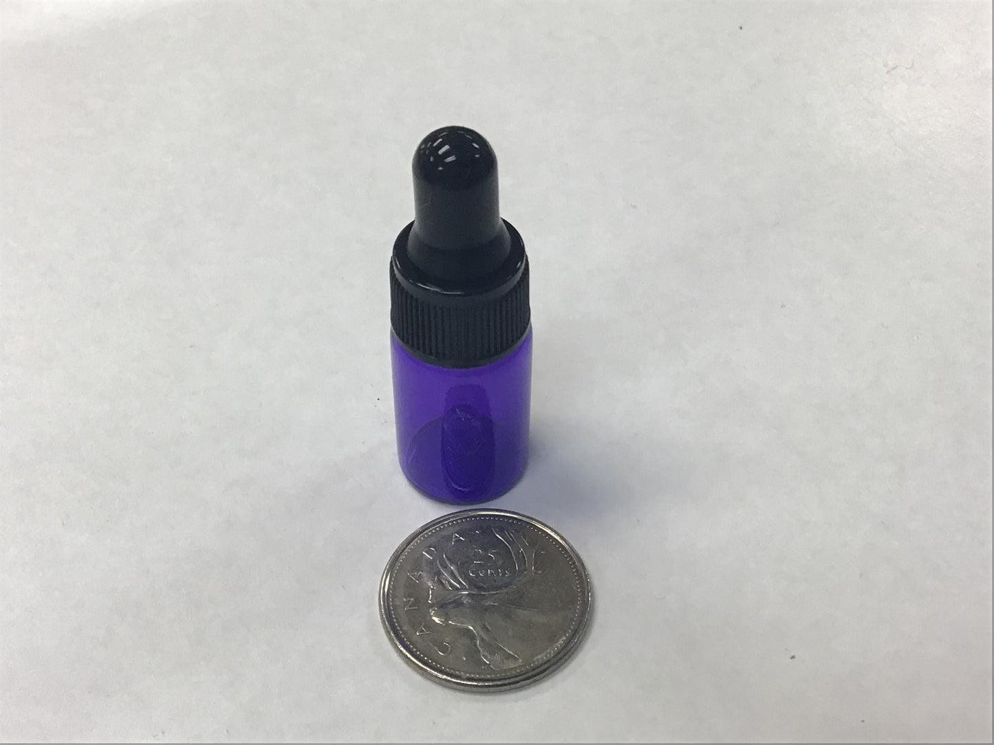 Mini Purple Pipette Dropper Bottle