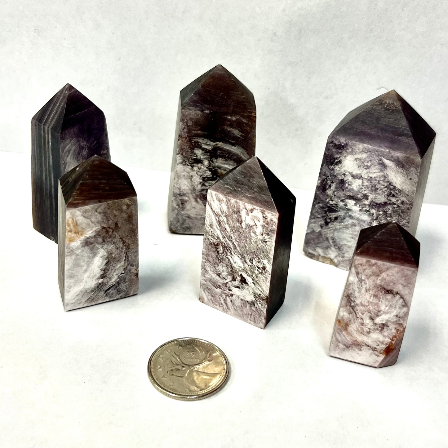 Lepidolite Obelisk (Fragile, Unpolished)