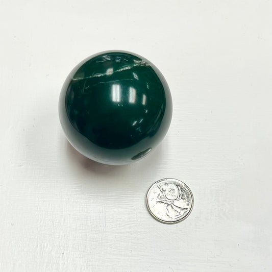 Green Jade Sphere 2"