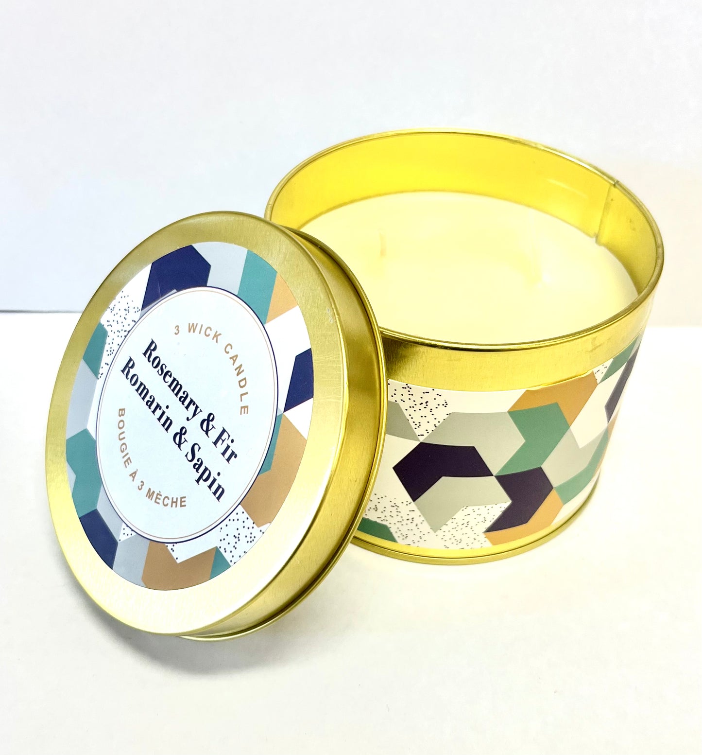 3 Wick Soy Blend 14oz Candle in Tin
