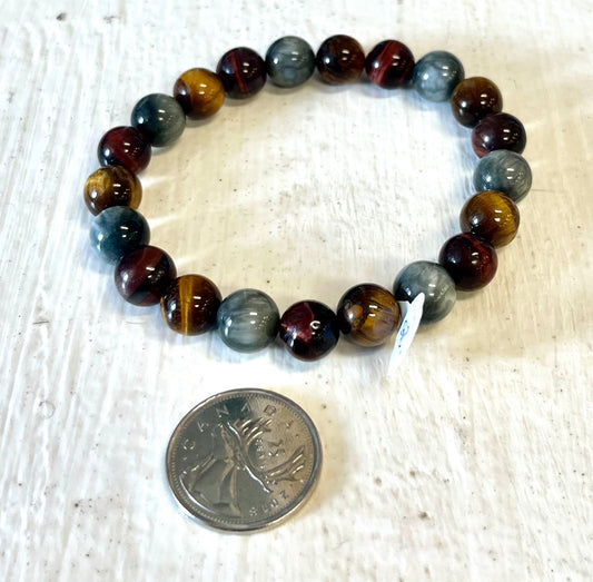 Tiger Eye /  Cat's Eye  10mm Bracelet