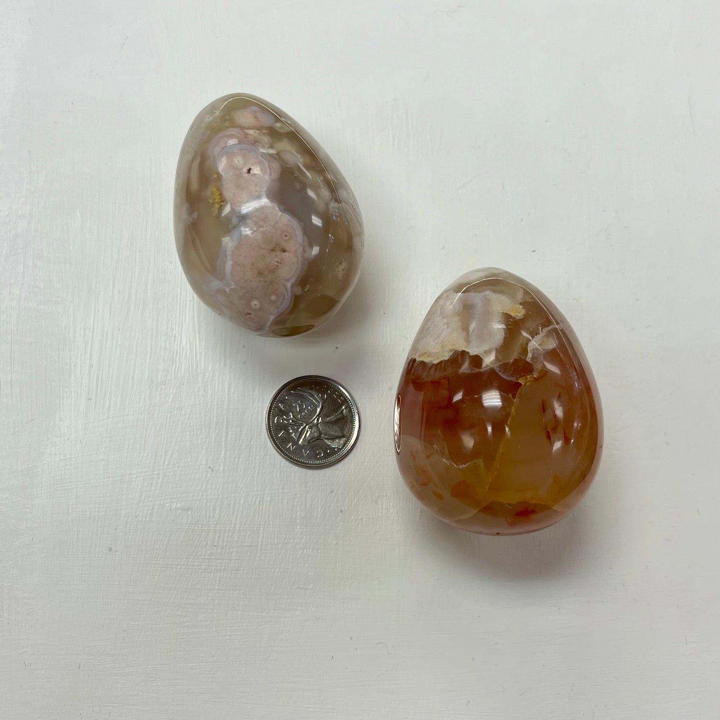 Flower Agate Eggs