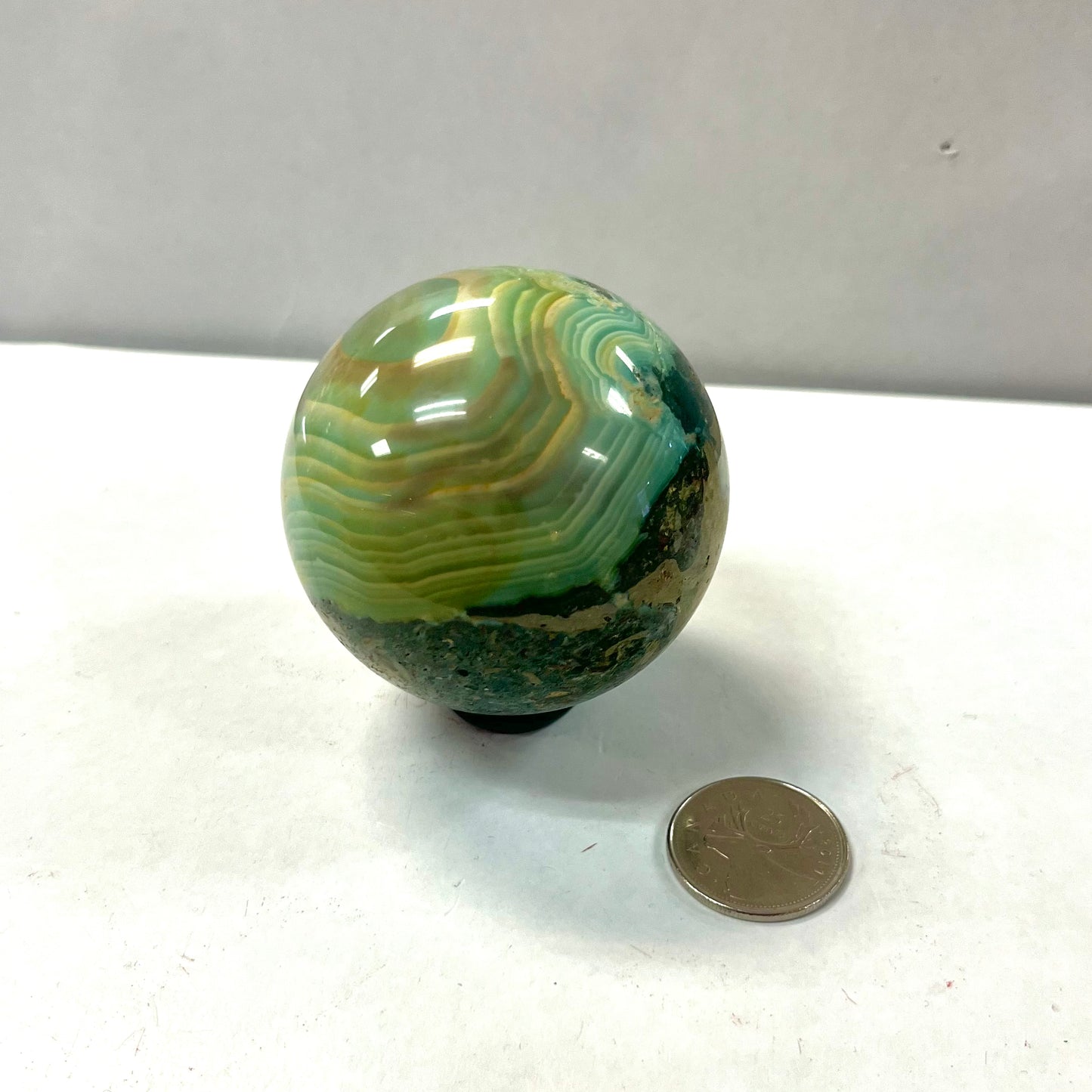 Green Maligano / Polychrome Jasper Sphere 2.5"