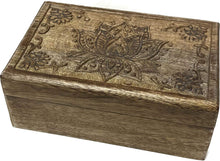 Load image into Gallery viewer, Mango Wood Carved Boxes
