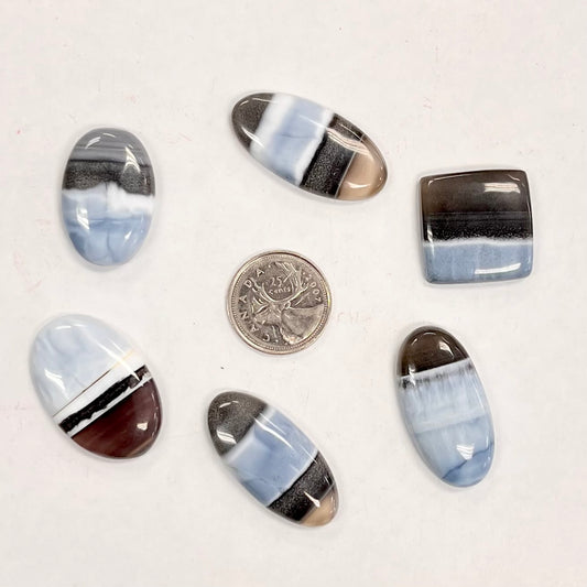 Blue Opal Cabochons