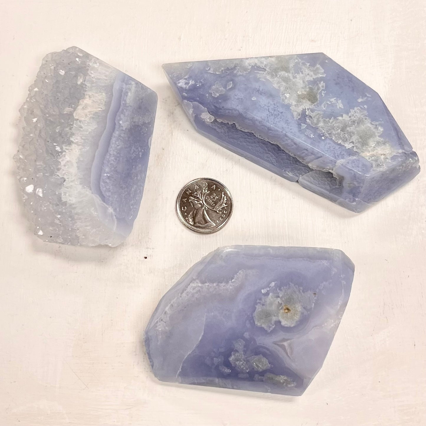 Blue Lace Semi Polished