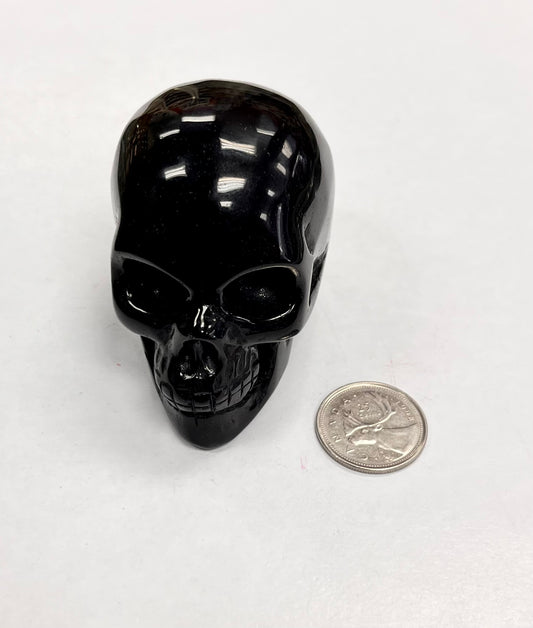 2.5" Obsidian Skull