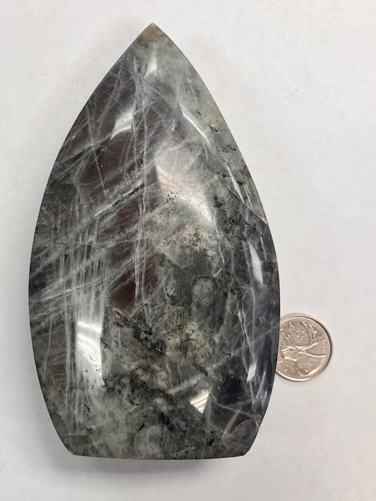 6" Multi-Fire Labradorite Flame