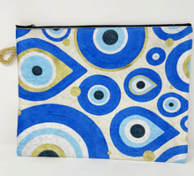 Load image into Gallery viewer, Large Evil Eye Pouch
