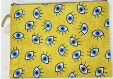 Load image into Gallery viewer, Large Evil Eye Pouch

