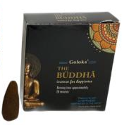 Goloka Backflow Incense Cones (10 Cone Box)