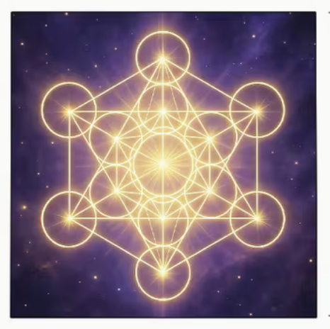 Metatron’s Cube Altar Cloth