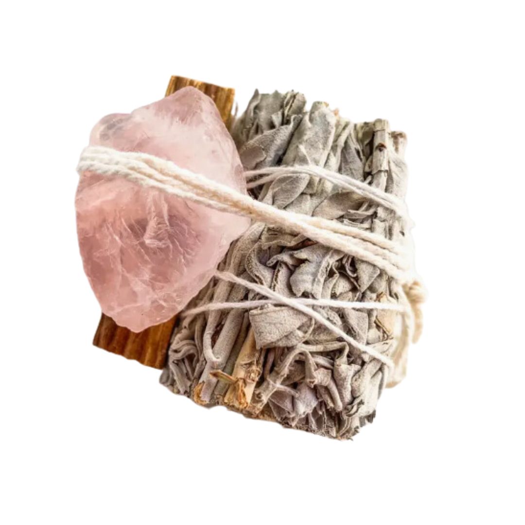 Crystal/Sage/Palo Santo Bundle