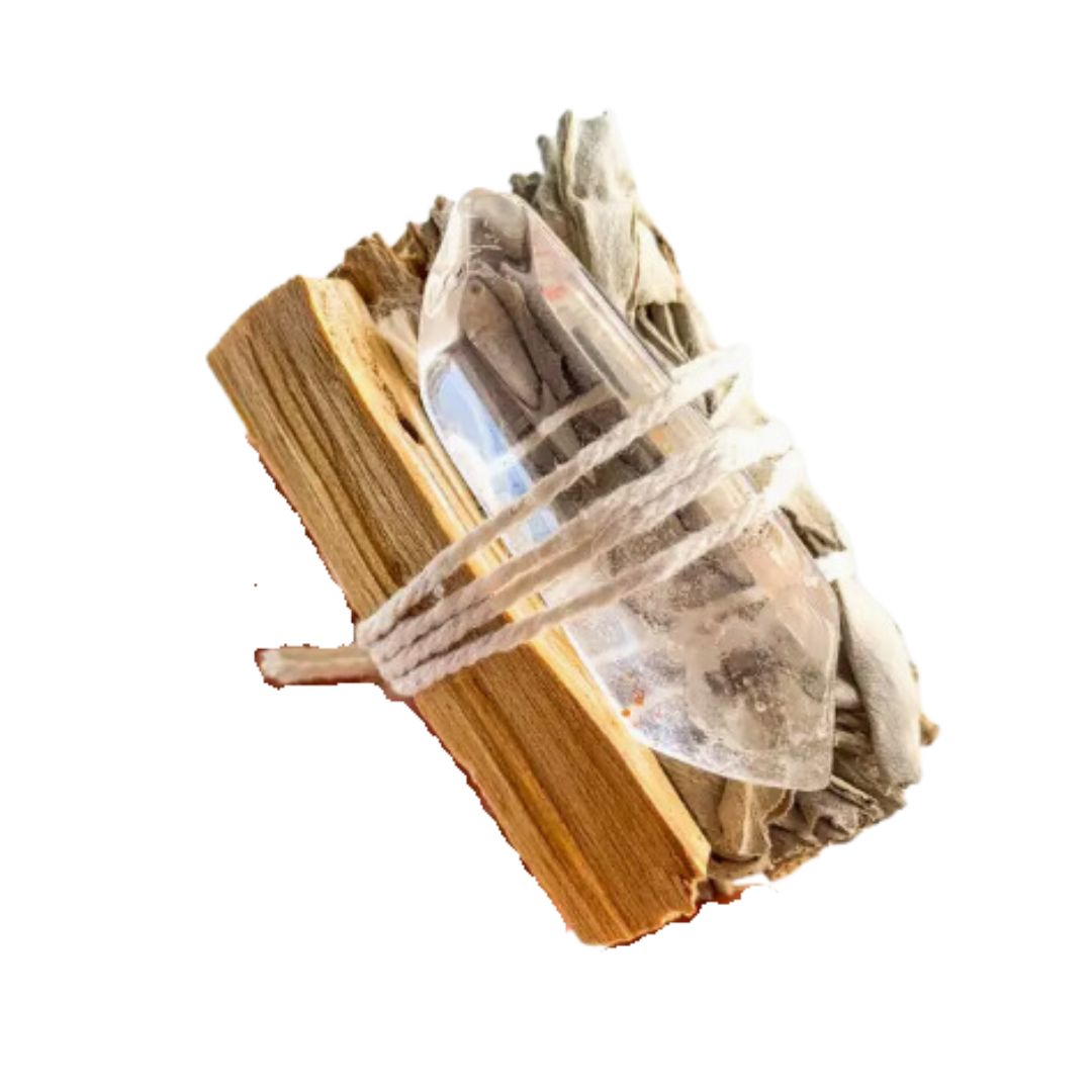 Crystal/Sage/Palo Santo Bundle