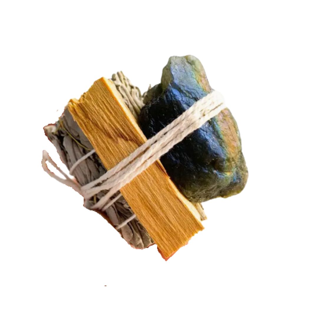 Crystal/Sage/Palo Santo Bundle