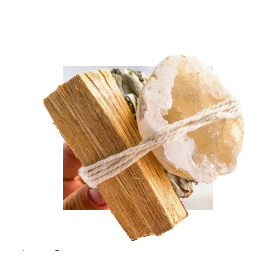 Crystal/Sage/Palo Santo Bundle